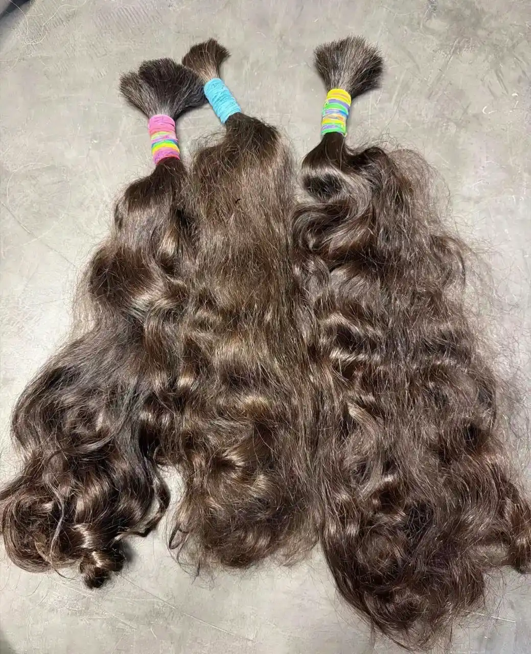 Brown Slavic hair