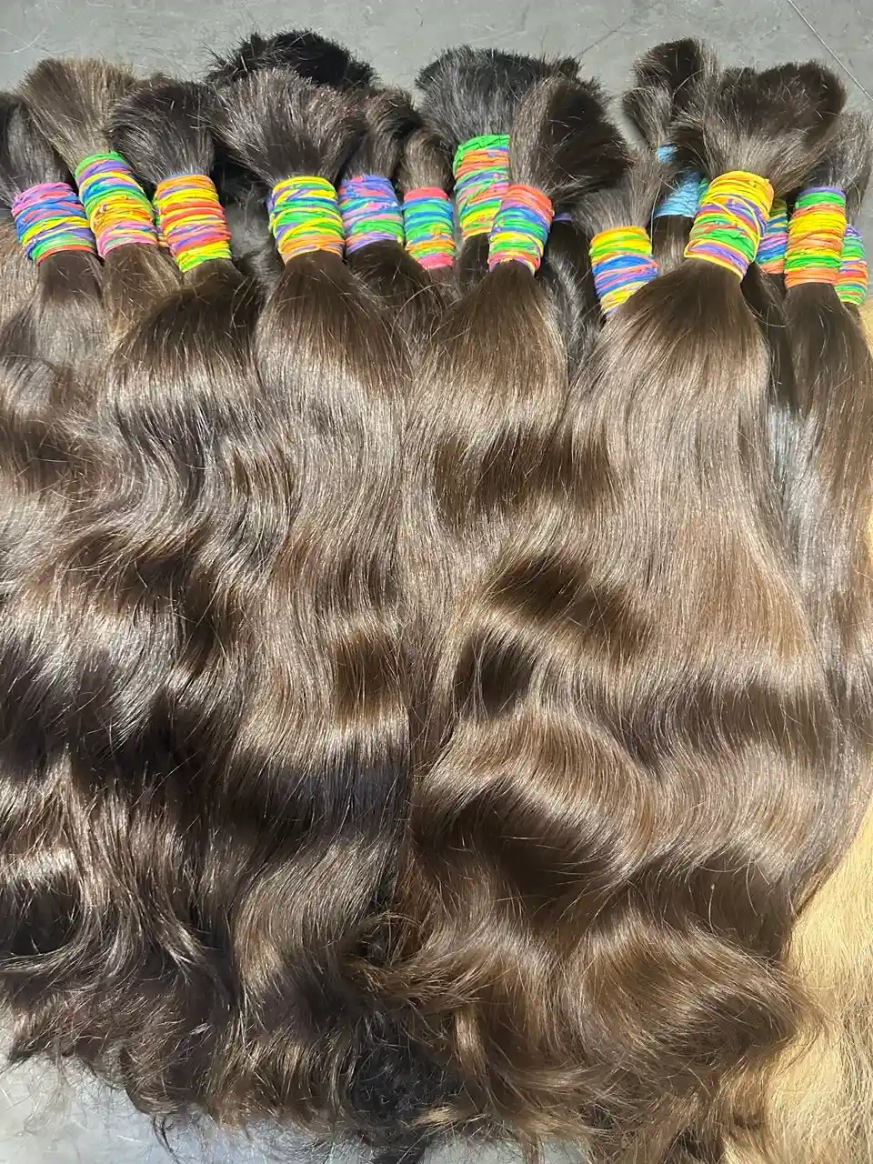 Brown Slavic hair